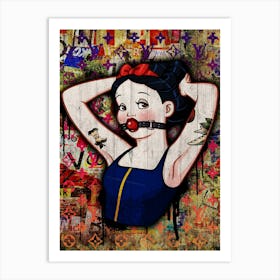 Pop Art Princess Fashion 2 Art Print