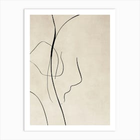 Portrait Of A Woman 8 Art Print