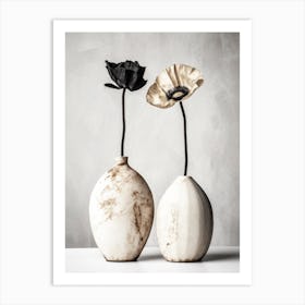 White Ceramic No 3 Art Print