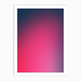 Magic Pink Aura Gradient Art Print