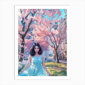 Cherry Blossoms 2 Art Print