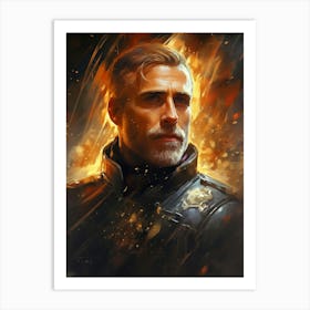 Christoph Waltz (3) Art Print