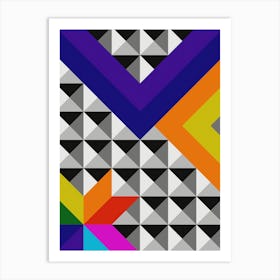 Geometric Pattern Art Print