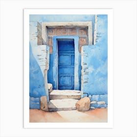 Blue Door 37 Art Print