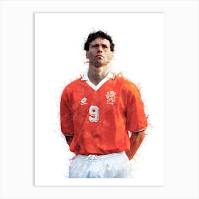 Marco Van Basten Holland Art Print