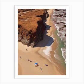 So Paulo Beach Art Print