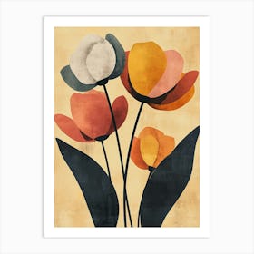 Tulips Canvas Print Art Print