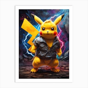 Pikachu 2 Art Print