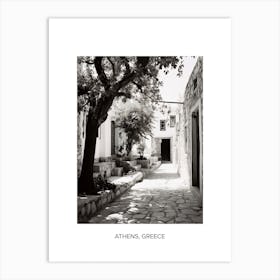 Poster Of Bodrum, Turkey, Photography In Black And White 5 Art Print