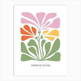 Jardin De Fleurs No 1 Art Print