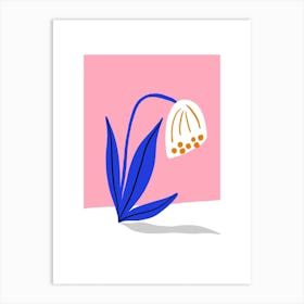 Derp Flower Art Print