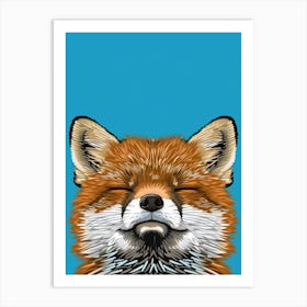 Fox Print 1 Art Print