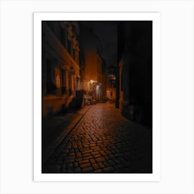 Berlin Alley 1 Art Print