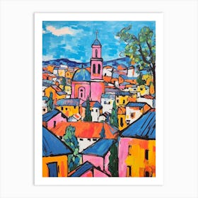 Turin Italy 2 Fauvist Painting Art Print