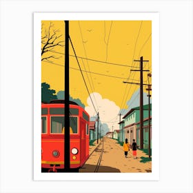 Bangladesh 1 Travel Illustration Art Print