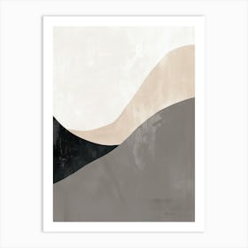 Desert Calm Minimalist Style Art Print