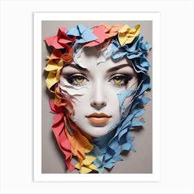 Paper Art Print Art Print