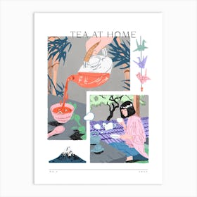 Japanese Tea Art Print