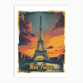 Paris France Art Print