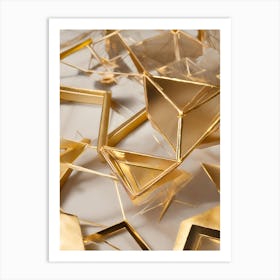 Gold And Diamonds Art Print