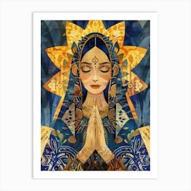 Mother Of God Canvas Print Art Print