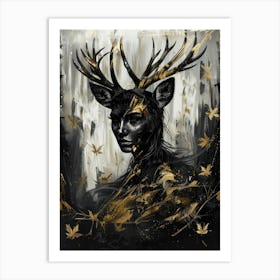 Deer Art 2 Art Print