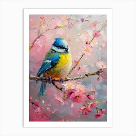 Bird On A Branch 25 Art Print