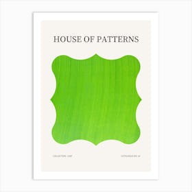 Leaf Pattern Poster 9 Art Print