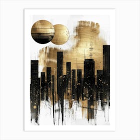 Cityscape Canvas Art Art Print