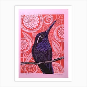 Hummingbird 39 Art Print