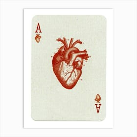 Ace Of Spades 4 Art Print