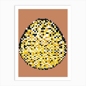 Pixel Art Art Print