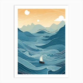 Voyage To The End Of The World Art Print