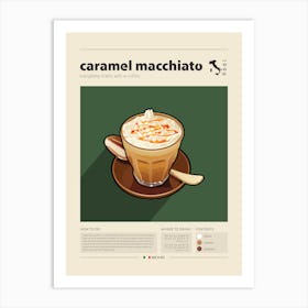 Caramel Macchiato Art Print