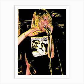 Nirvana kurt cobain Art Print