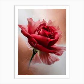 Red Rose 2 Art Print