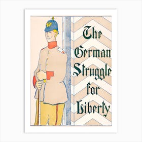 The German Struggle For Liberty (1895), Edward Penfield Art Print