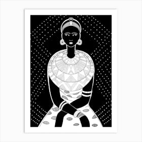Samburu Woman Art Print