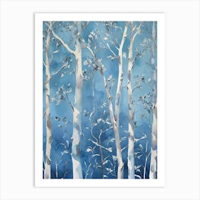 Birch Trees Art Print