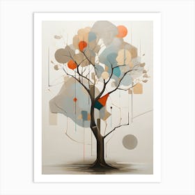 Abstract Tree Art Print