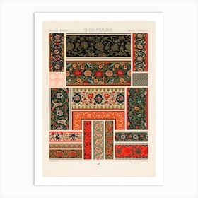 Indo Persian Pattern, Albert Racine Art Print