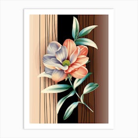 Flower colours Art Print