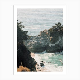 Mcway Falls California Art Print