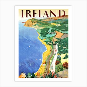 Ireland Coast Art Print