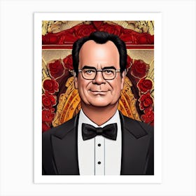 Dan Aykroyd Illustration Movies Art Print