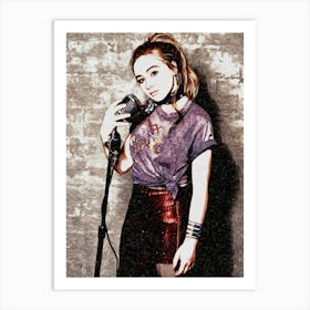 Sabrina carpenter art Art Print