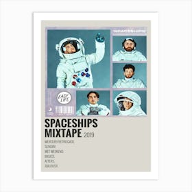 Spaceships Μιχταρε 2019 Poster Art Print