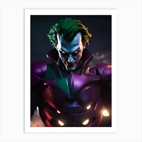 Iron Joker Art Print