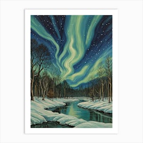 Aurora Lights no2  Art Print