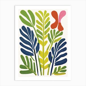 Tropical Plants Art Print